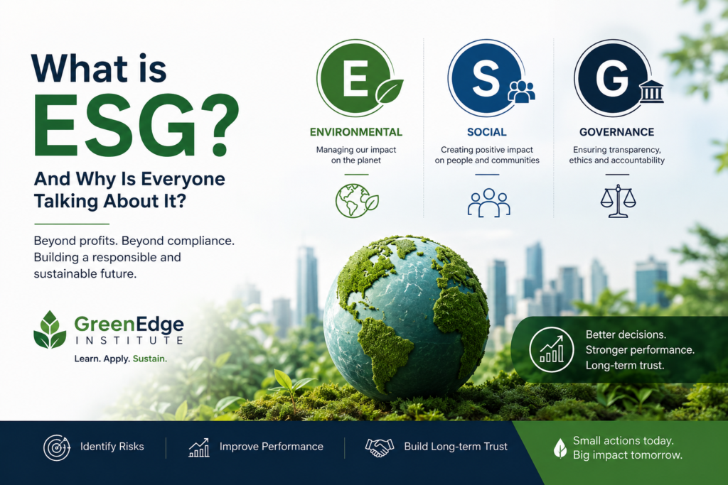 What is ESG? And Why Is Everyone Talking About It?